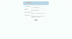 Desktop Screenshot of mail.tcmax.net